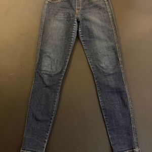 Dark Blue Women's Skinny Jeans